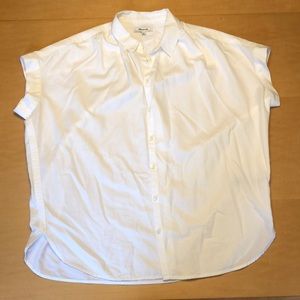 Madewell short sleeve button down shirt